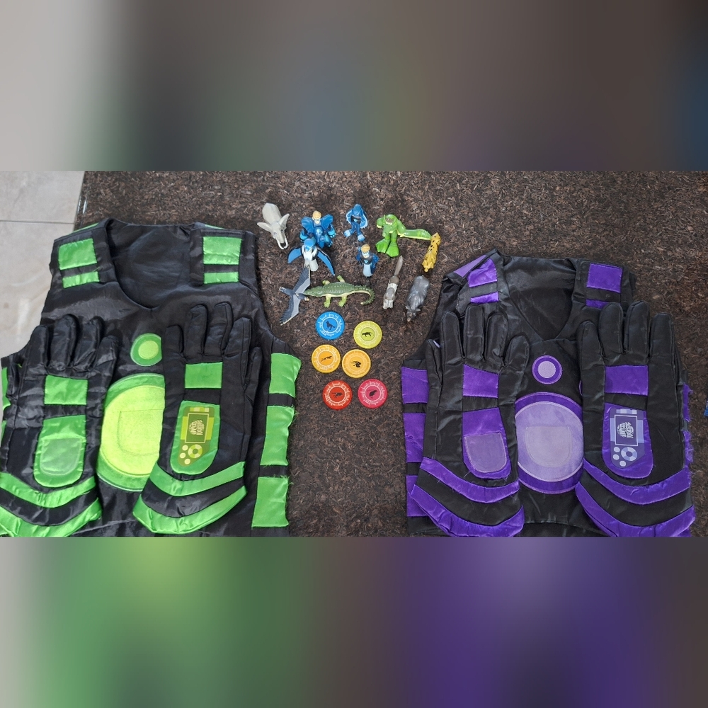 Wild Kratts Creature Power Suits and toys lot